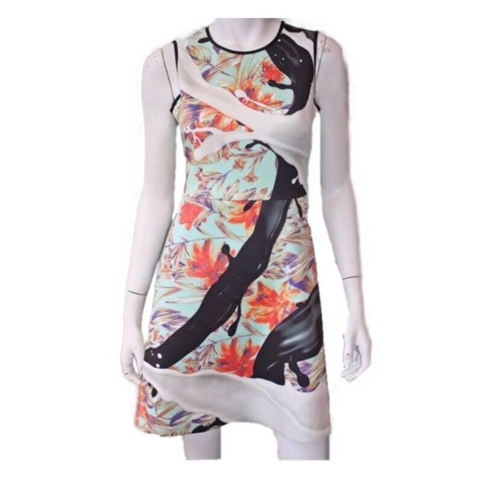 NWOT CLOVER CANYON | Fit & Flare Neoprene Dress